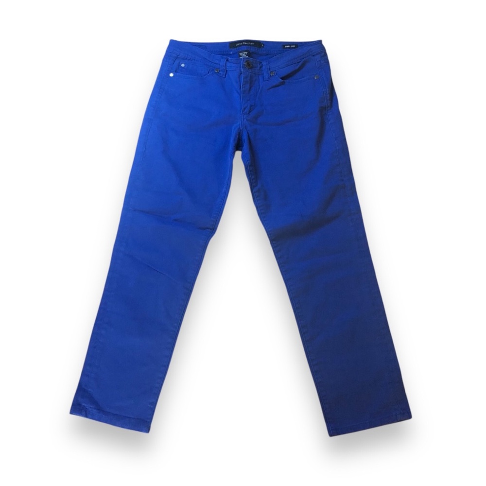 Calvin Klein Jeans Blue Skinny Crop Size 6